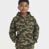 Crown Carp Camo Hoodie Kids