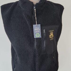 Crown Carp Front Row Recycled Sherpa Gilet